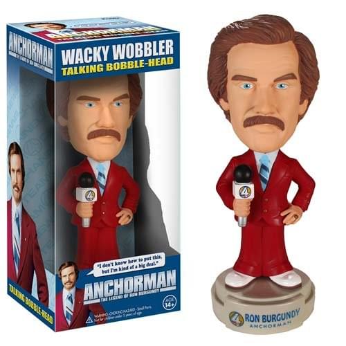 Anchorman Talking Ron Burgundy 7" Wacky Wobbler