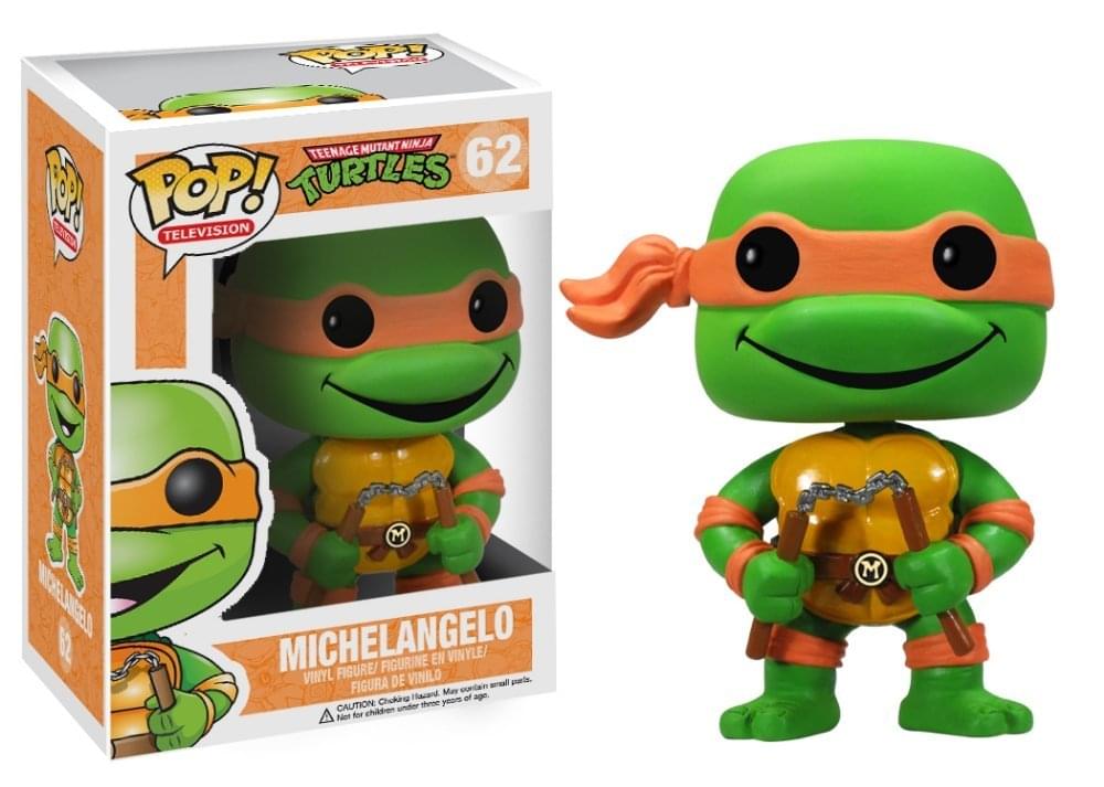 Teenage Mutant Ninja Turtles Pop Tv 4" Vinyl Figure Michelangelo