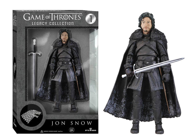 Game of Thrones Funko 6" Legacy Action Figure Bundle: Daenerys & Jon Snow