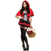 Sexy Dark Red Riding Hood Costume Adult Small/Medium