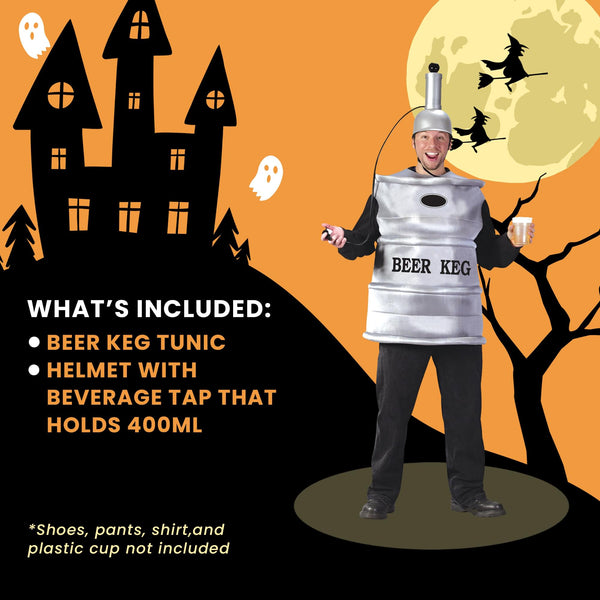 Beer Keg Adult Costume