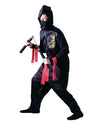 Black Ninja Costume Child Medium