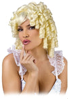 Curly Locks Blonde Costume Wig