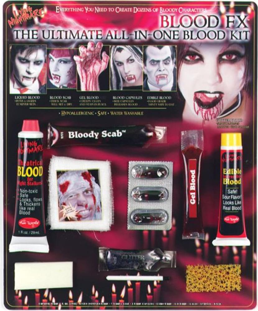 The Ultimate All-In-One Costume Blood Kit Family Size