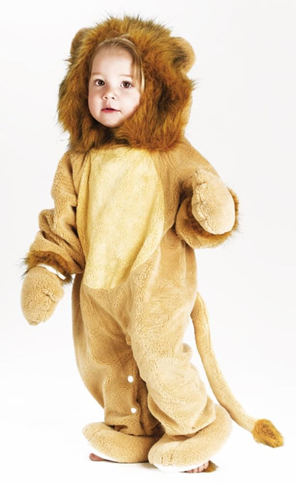 Fuzzy Tail Lion Costume Baby