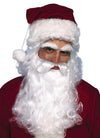 Santa Wig & Beard Christmas Costume Accessory Set One Size Fits Most