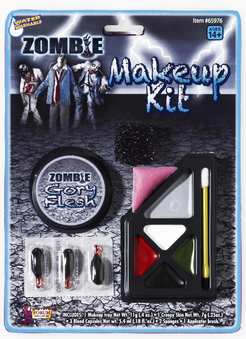 Zombie Costume Make Up Kit