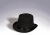 Black Felt Costume Top Hat Adult Standard