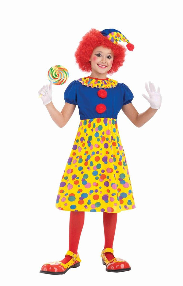 Classic Clown Child Costume Medium