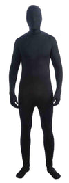 Disappearing Man Black Body Suit Adult Costume One Size Fits Most