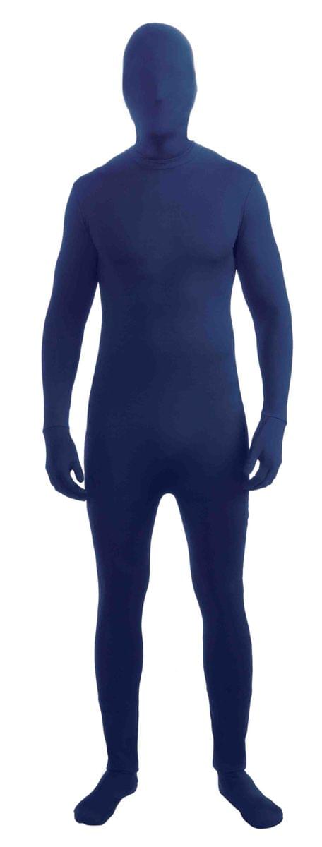 Disappearing Man Blue Body Suit Adult Costume