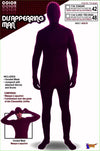 I'm Invisible Burgundy Child Costume Costume Medium