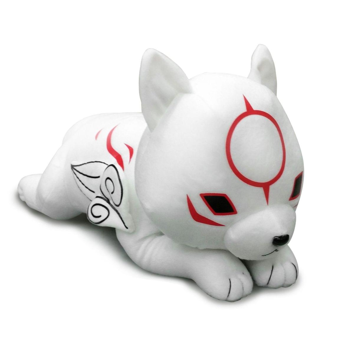 Okamiden 20'' Plush Chibiterasu Lying