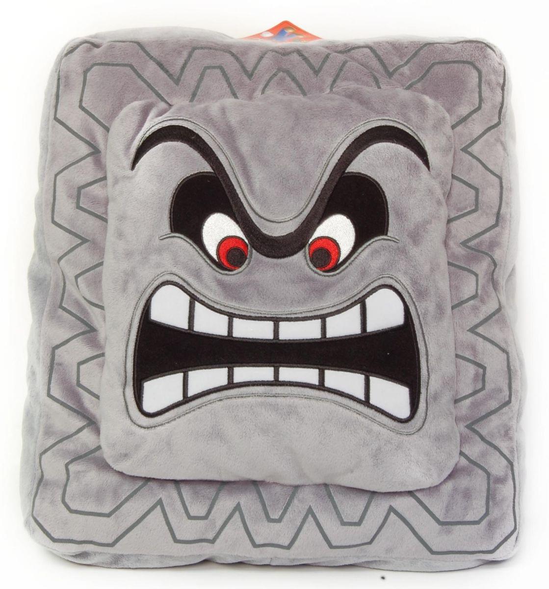 Super Mario Brothers Thwomp 13" Plush Pillow