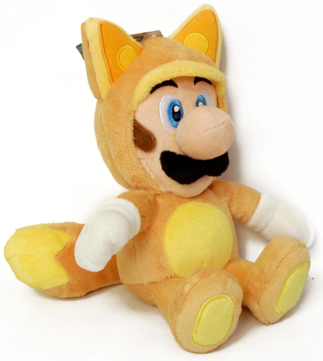 Super Mario Brothers Kitsune Fox Luigi 9" Plush