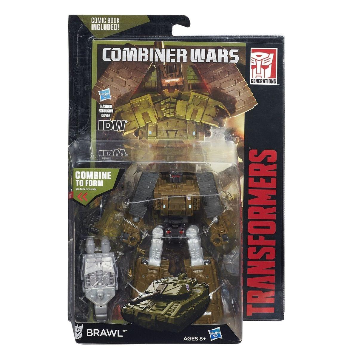 Transformers Generations Combiner Wars Deluxe Class Action Figure: Brawl