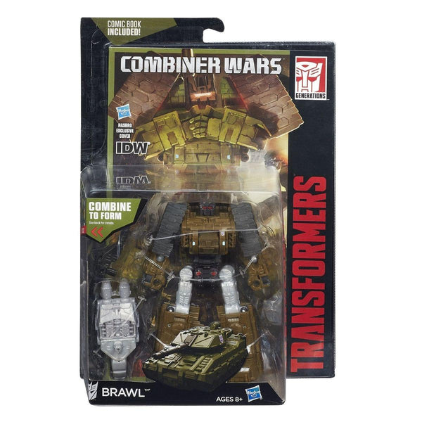 Transformers Generations Combiner Wars Deluxe Class Action Figure: Brawl