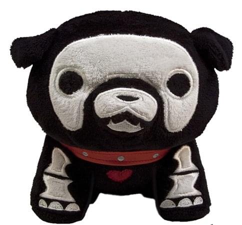Skelanimals 6" Beanie Plush Maxx Bull Dog