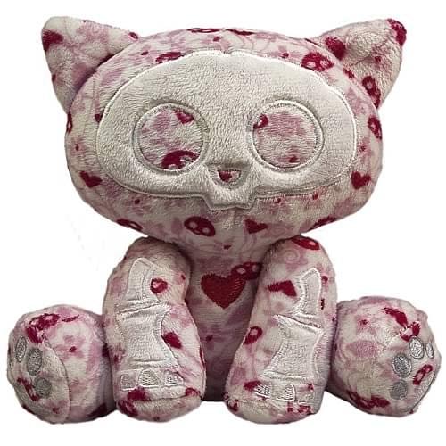 Skelanimals 6" Beanie Plush Kit Cat