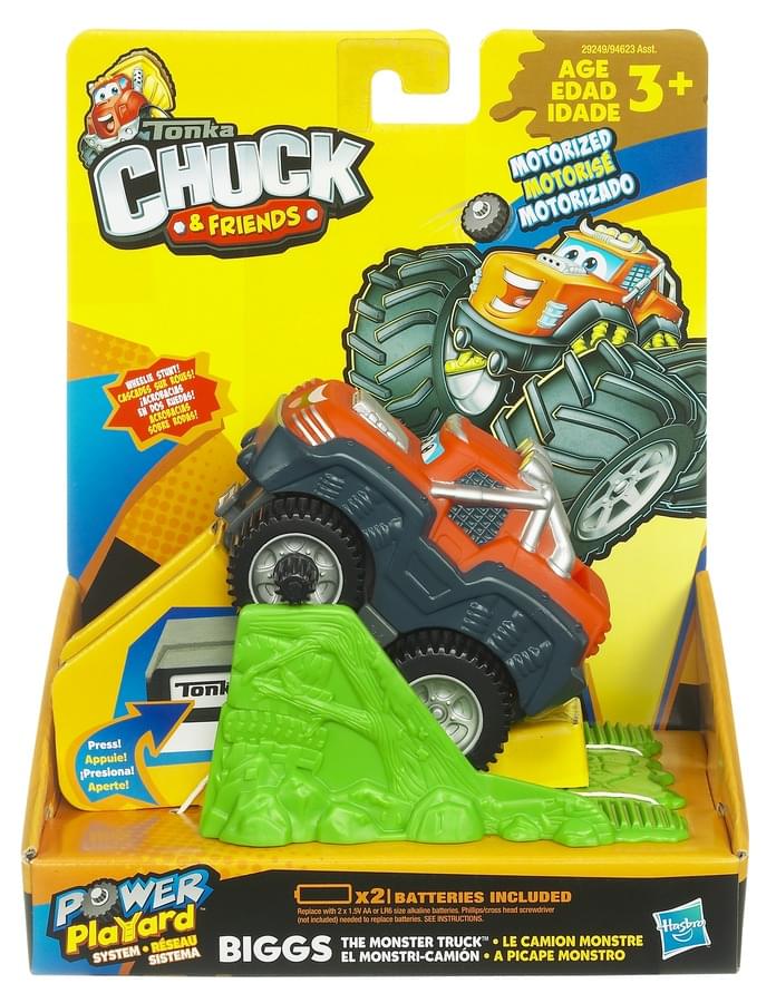 Chuck & Friends Motorized Vehicle: Biggs The Monster Truck