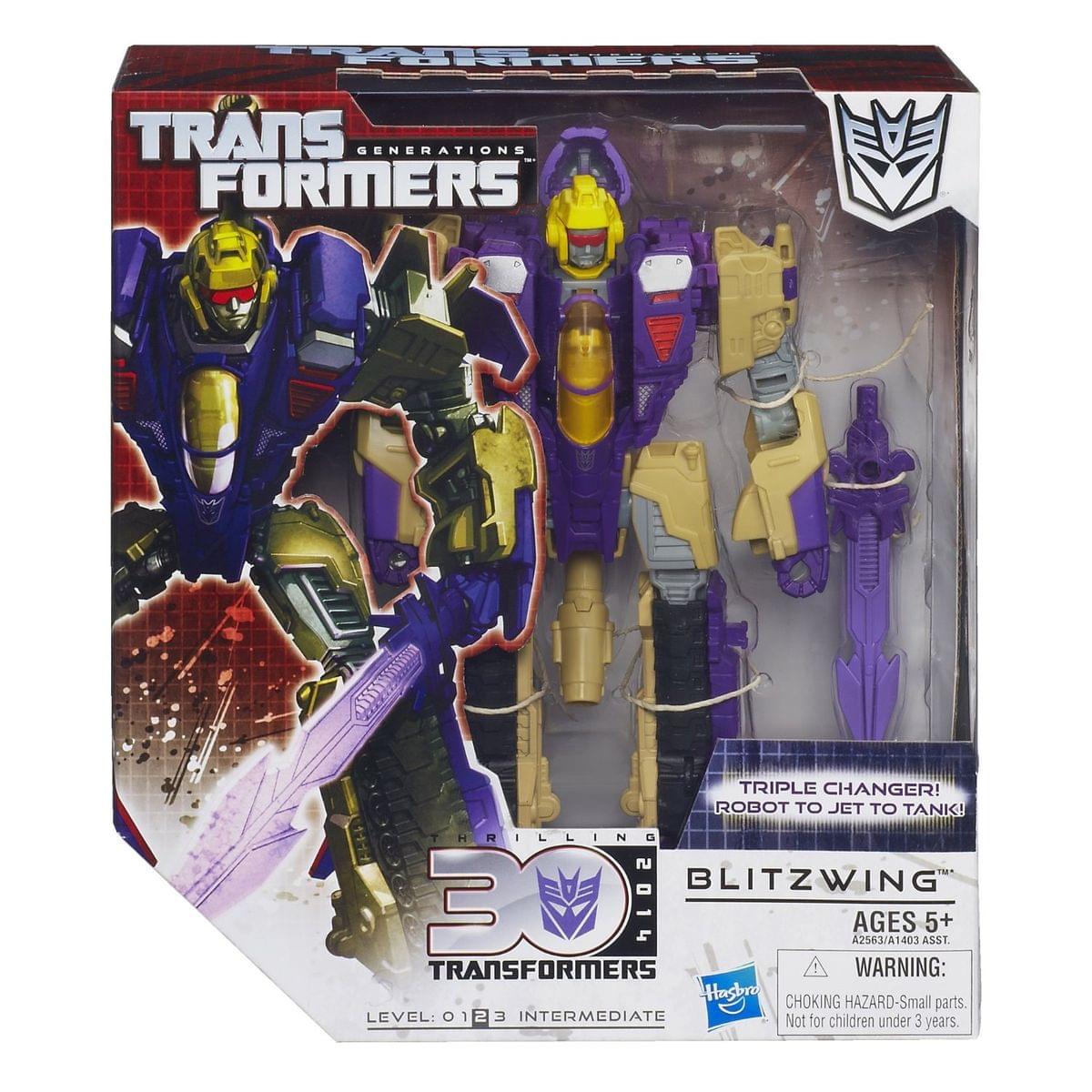 Transformers Generations Decepticon Blitzwing