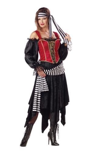 Pirate Lady Adult Costume Large