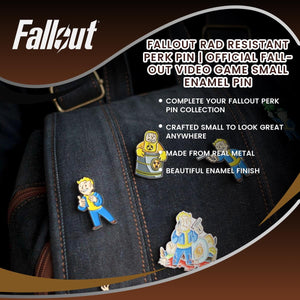 Fallout Rad Resistant Perk Pin