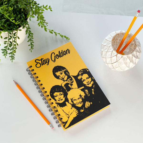 Golden Girls "Stay Golden" Spiral Notebook