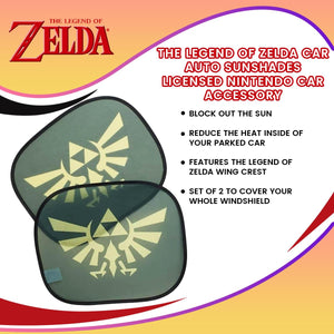 The Legend of Zelda Car Auto Sunshades