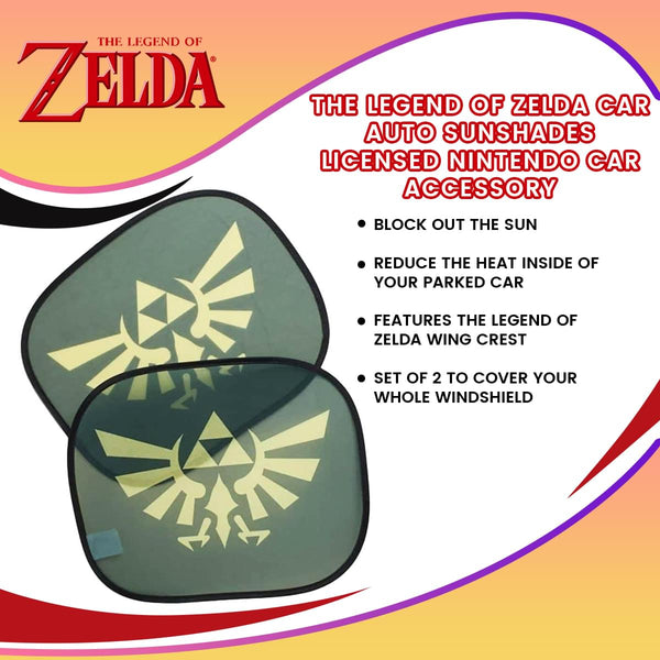 The Legend of Zelda Car Auto Sunshades
