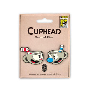 Cuphead Enamel Collector Pin 2 Pack