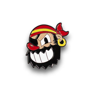 Cuphead Collectibles Pirate Boss Enamel Collector Pin