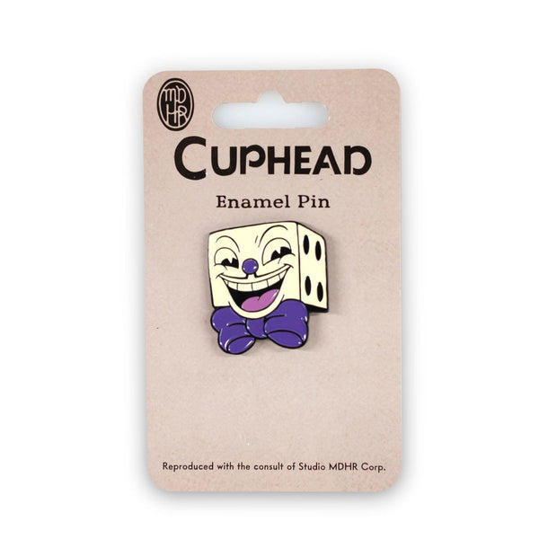 OFFICIAL Cuphead King Dice Enamel Collector Pin