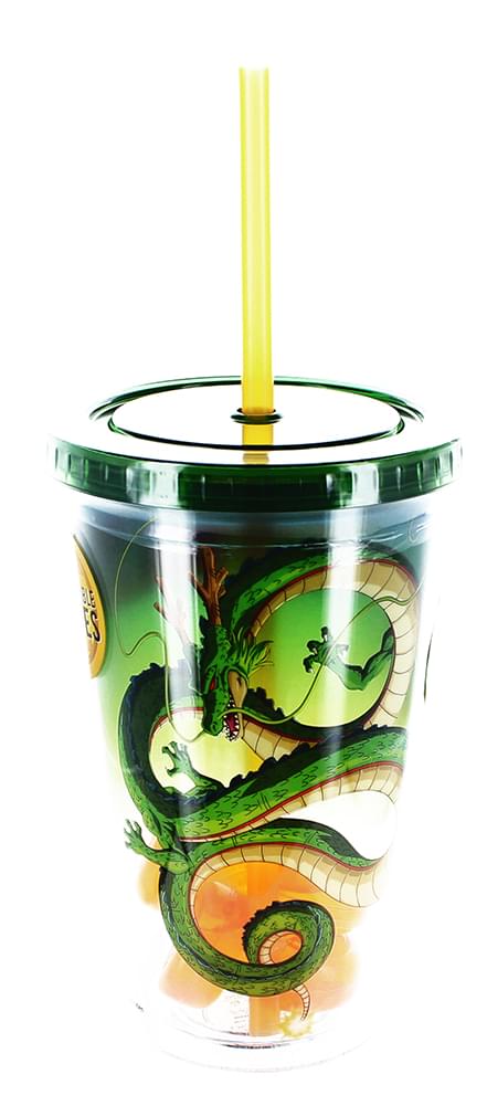 Dragon Ball Z Travel Cup Bundle w/ Straws & Screw-Down Lids