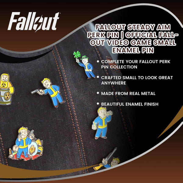 Fallout Steady Aim Perk Pin