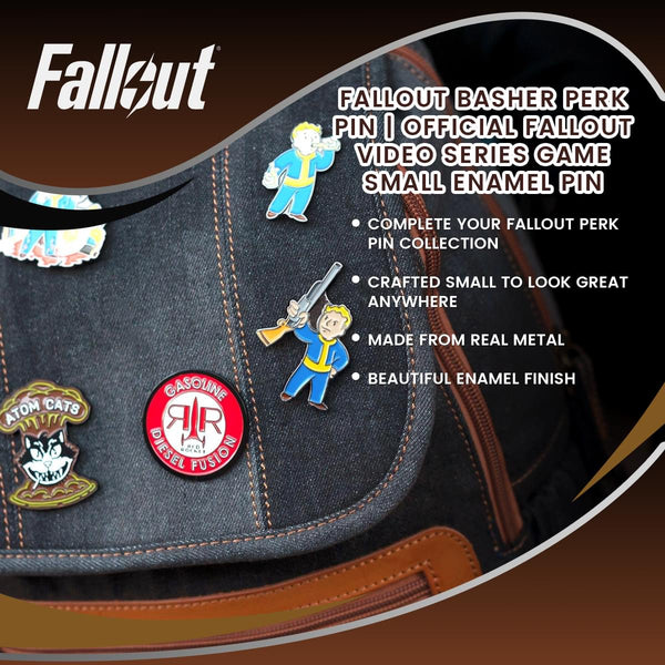 Fallout Basher Perk Pin