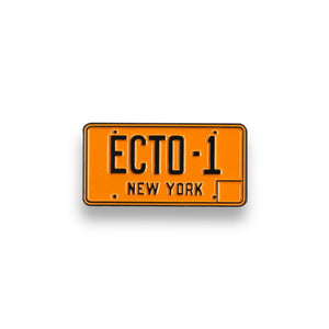 Ghostbusters Exclusive Ecto-1 License Plate Pin