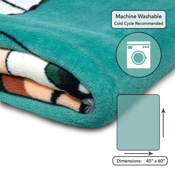 My Hero Academia Deku Lightweight Fleece Throw Blanket