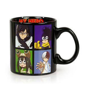 My Hero Academia Characters Black Ceramic Coffee Mug