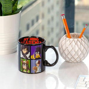 My Hero Academia Characters Black Ceramic Coffee Mug