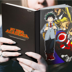 My Hero Academia Deku All Might Hardback Journal