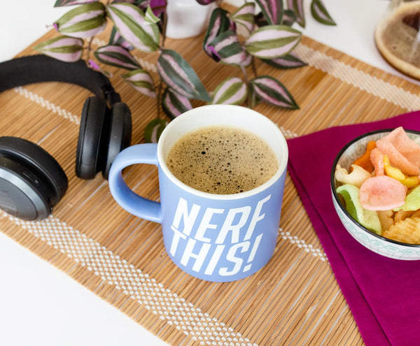 Overwatch D.Va "Nerf This" Ceramic Coffee Mug