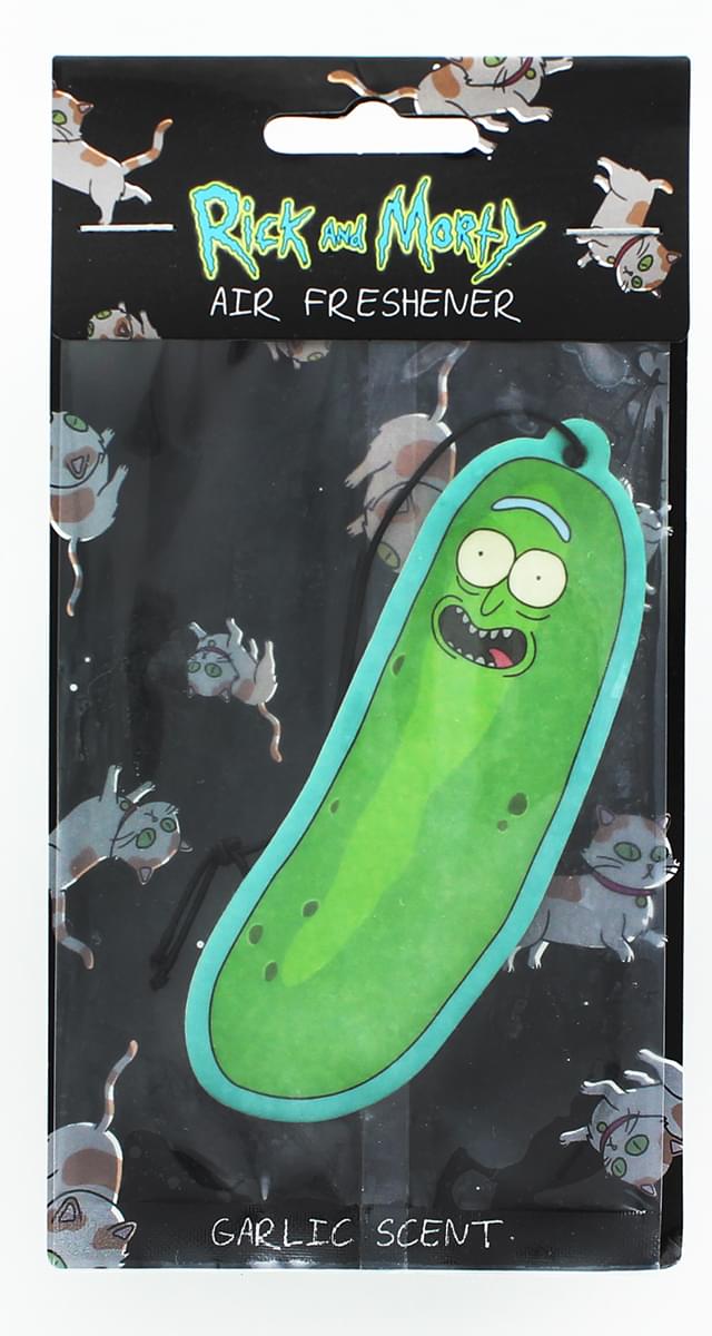 Rick and Morty Council of Ricks 3D Key Chain & Pickle Rick Air Freshener Bundle