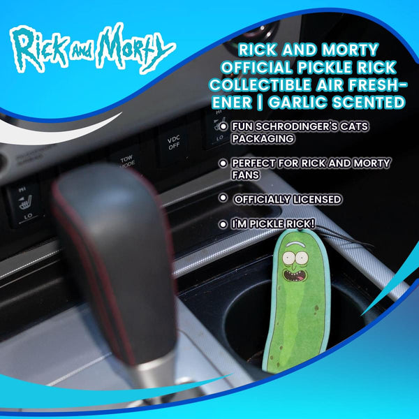 Rick And Morty Official Pickle Rick Collectible Air Freshener