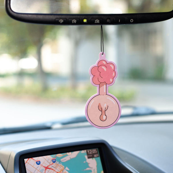 Rick and Morty Plumbus Hanging Air Freshener for Car or Closet