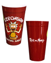 Rick and Morty Szechuan Dipping Sauce Plastic Cups, Lot of 4