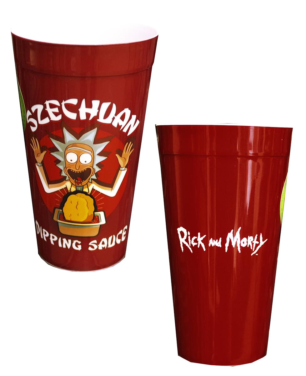 Rick and Morty Szechuan Dipping Sauce Shot Glass