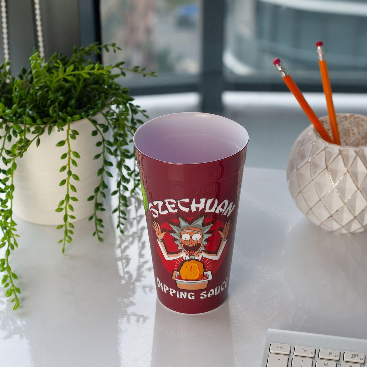 Rick and Morty Collectable Szechuan Dipping Sauce Plastic Cup