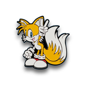 Sonic The Hedgehog Tails Enamel Pin