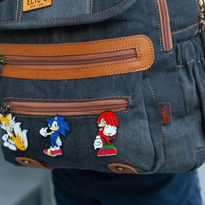 Sonic The Hedgehog Knuckles Enamel Pin